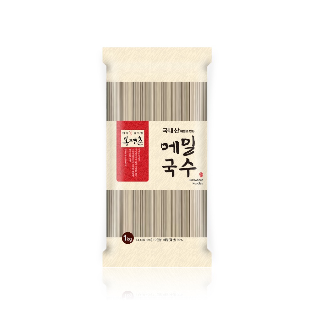 봉평촌 국내산 메밀로 만든 메밀국수 1kg