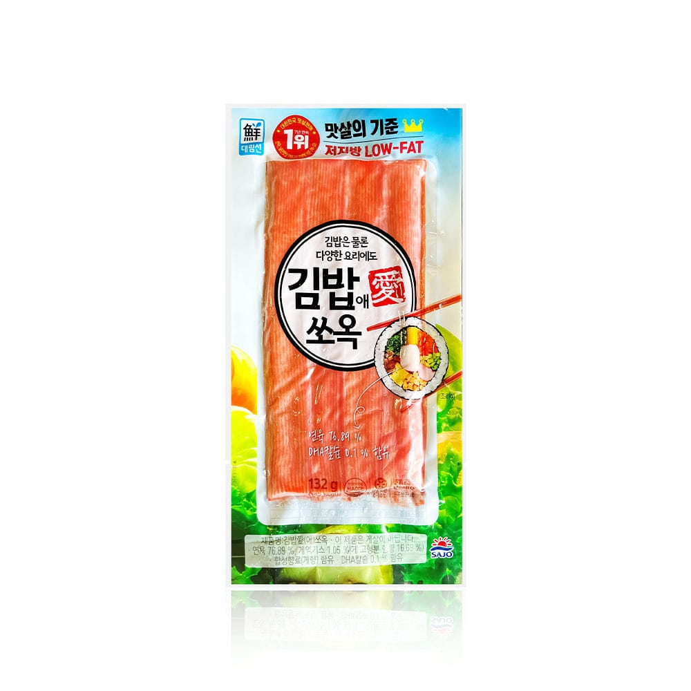대림 김밥애 쏘옥 맛살 132g